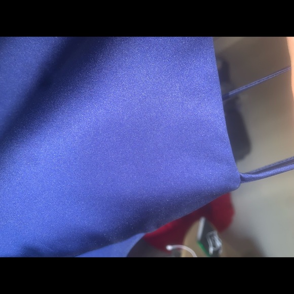 long blue grad dress - Picture 2 of 5